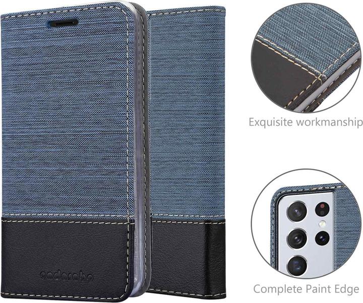 Produktbild Cadorabo Jeans Book Hülle (Samsung Galaxy S22 Ultra)