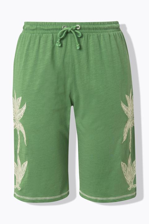 Produktbild Ulla Popken Jersey-Shorts, weites Bein, Elastikbund (46)