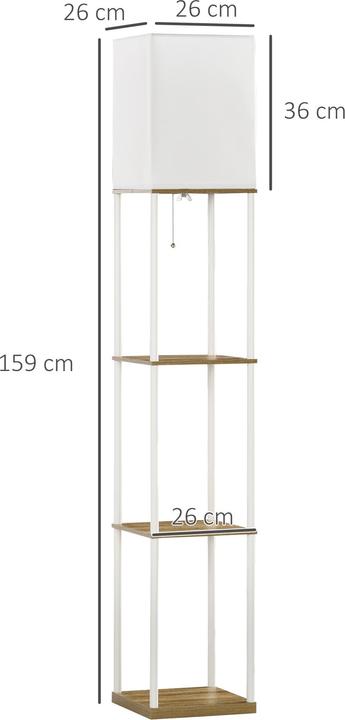 Actual product image Homcom Floor lamp (E27)