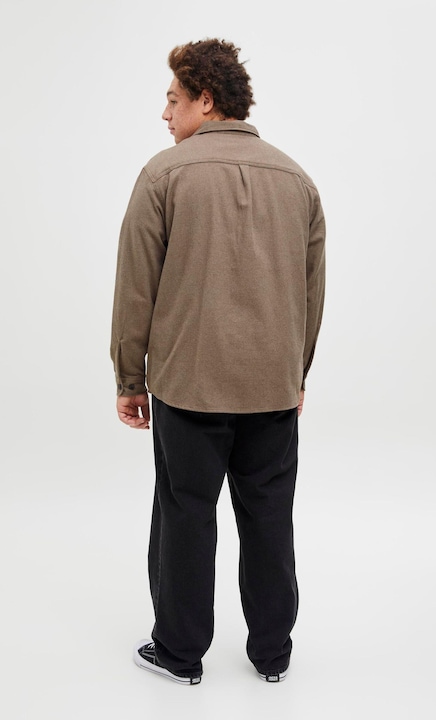 Produktbild Jack & Jones Plus Size Komfort Fit Overshirt Overshirt (7XL)