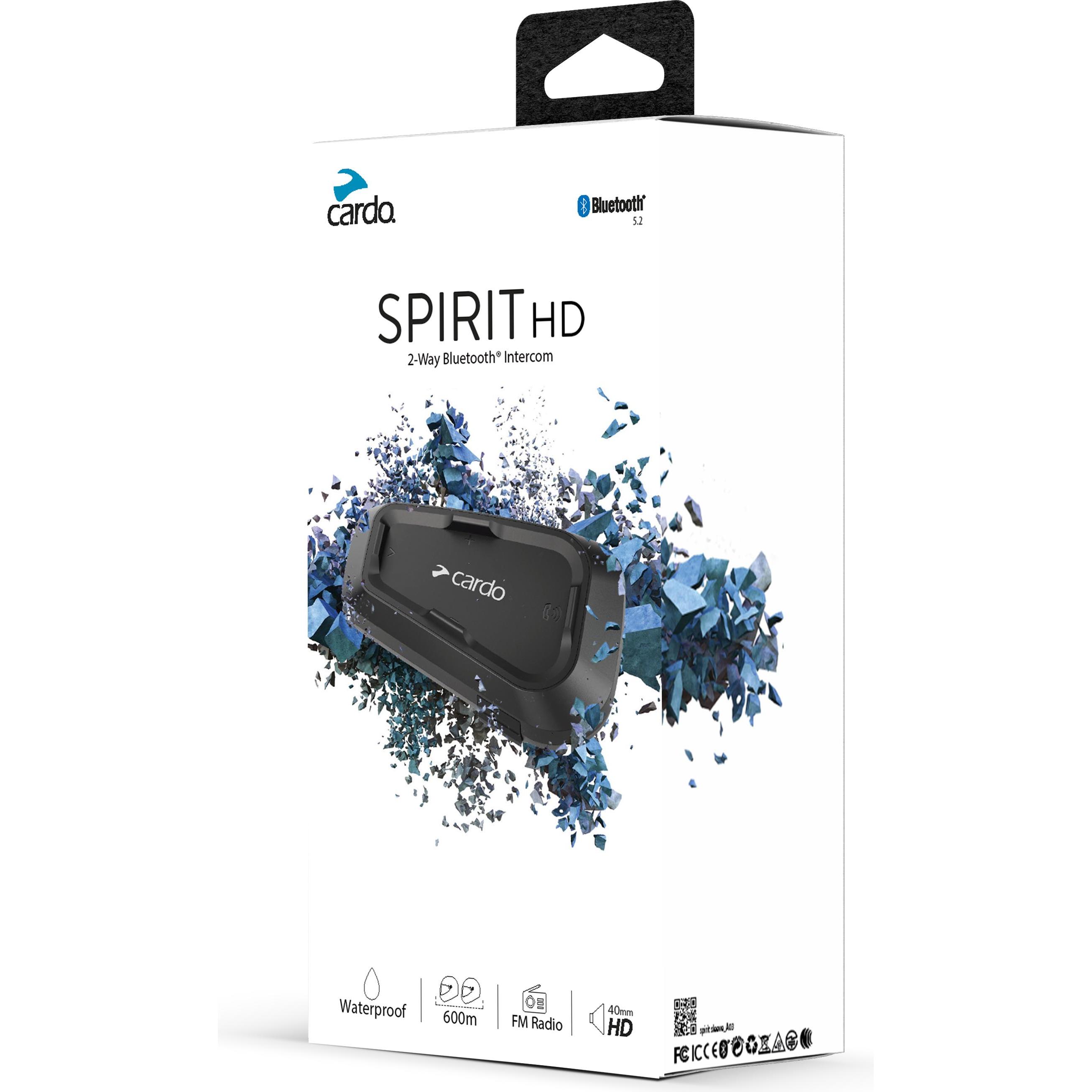 Cardo, Radiofonia moto, Spirit HD (Set di 1)