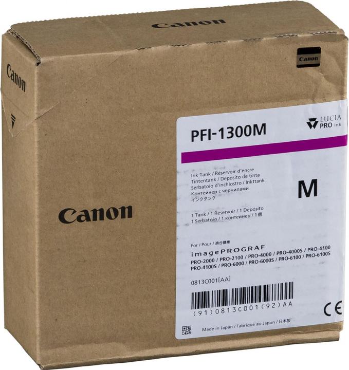 Produktbild Canon Tinte PFI-1300 magenta (M)