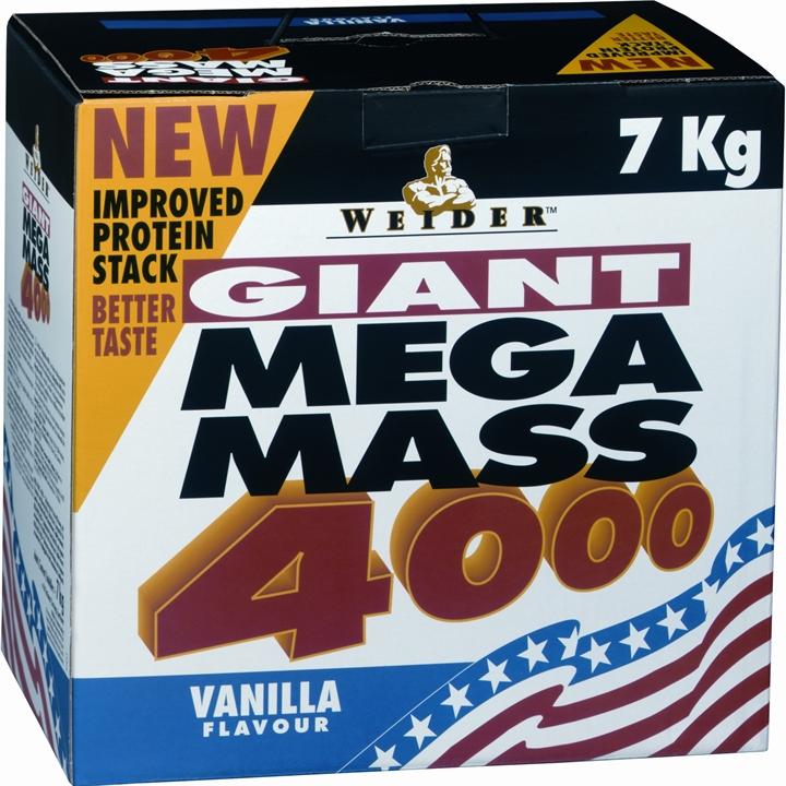 Immagine prodotto Weider Mega Massa 4000 (Vaniglia, 1 x, 7000 g)