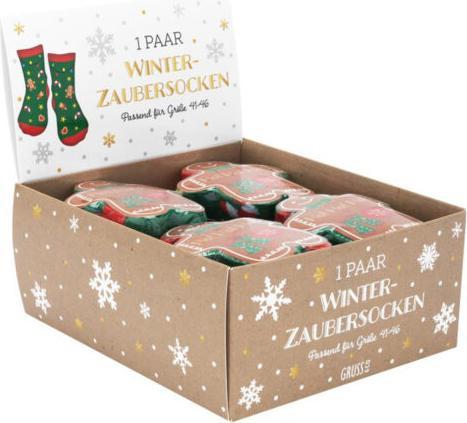 Actual product image Sheepworld Socks Ho Ho Ho size 36 - 40, washable (40 degrees) (41 - 46)
