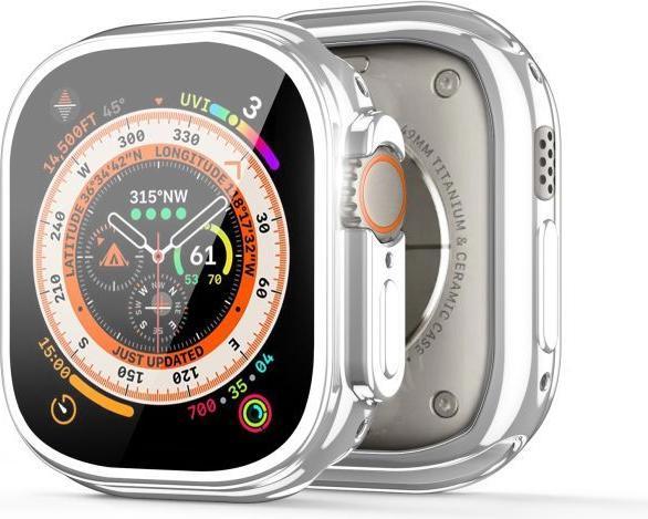Image du produit Dux Ducis Apple Watch Ultra case alone 49 mm flexible smartwatch case silver