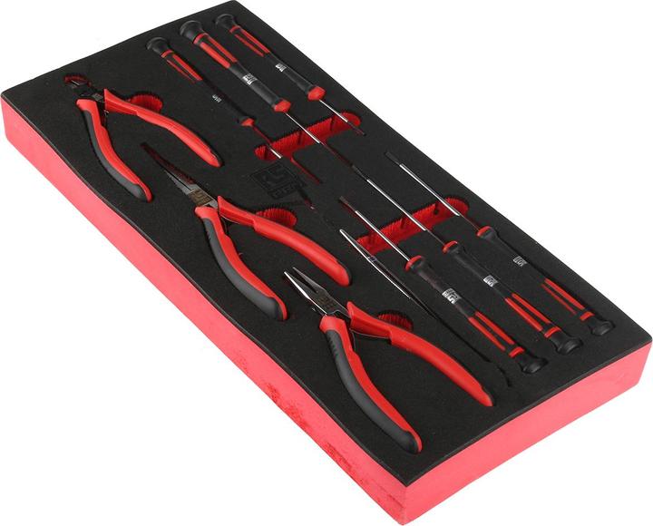 Actual product image RS PRO 10pc Precision Plier and Screwdriver Set