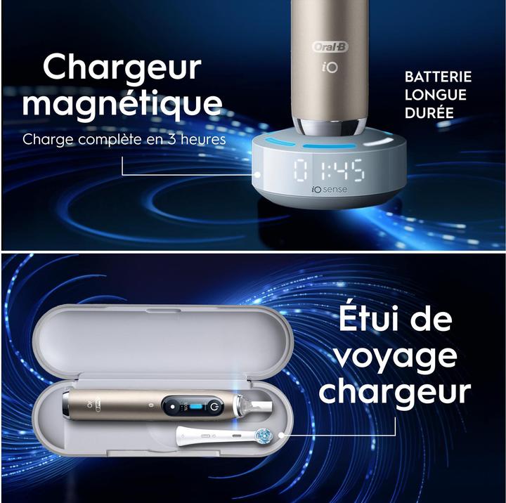 Produktbild Oral-B iO Series 10 Lunar Gold Special Edition Elektrische Zahnbürste (Oszillierende Zahnbürste)