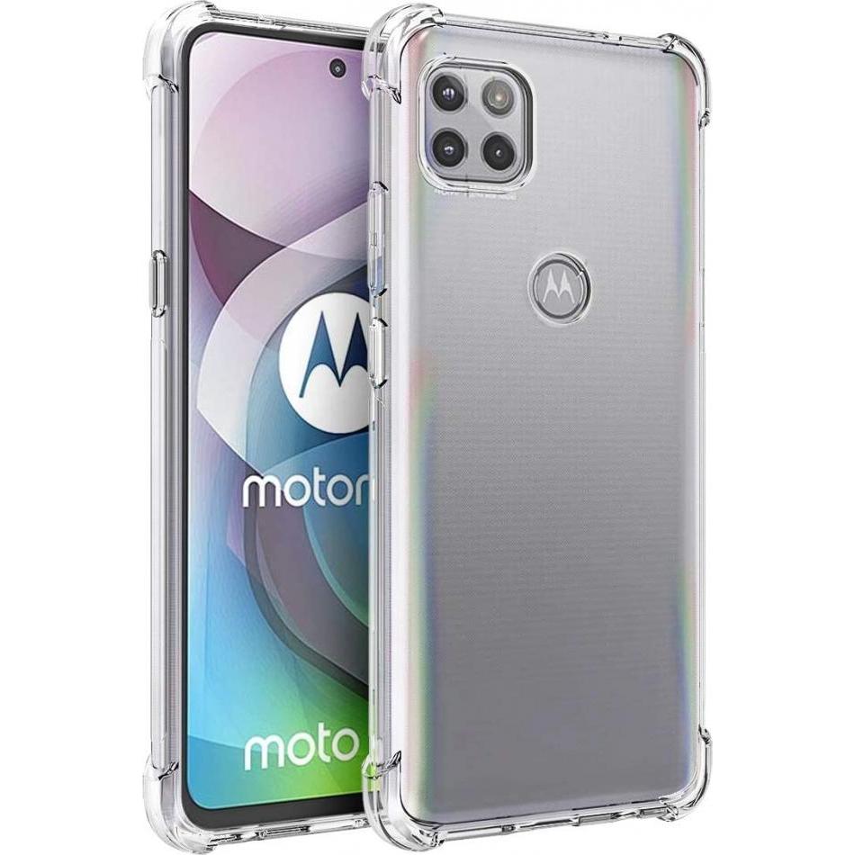 Thumbnail - Screenguard Motorola Moto G 5G Hülle Crystal Soft Airbag Bumper (Motorola Moto G 5G), Smartphone Hülle, Transparent