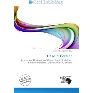Carole Ferrier, Fachbücher