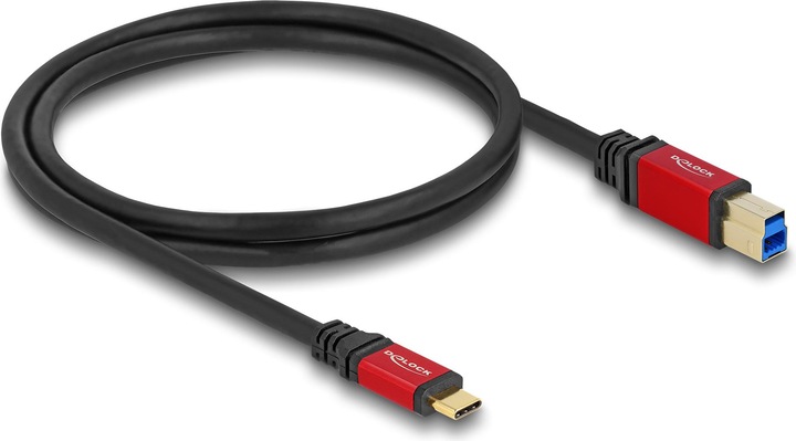 Produktbild Delock USB 5 Gbps Kabel USB Type-C Stecker zu USB Typ-B Stec (1 m, USB 3.2 Gen 1, USB 3.1, USB 3.0)