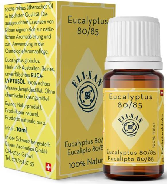 Actual product image Elixan Eucalyptus 80/85 oil