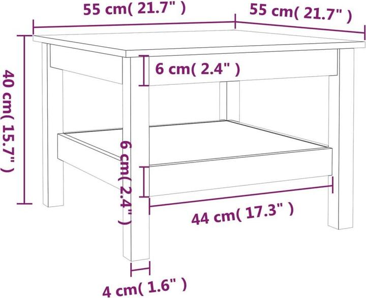 Image du produit vidaXL Couchtisch