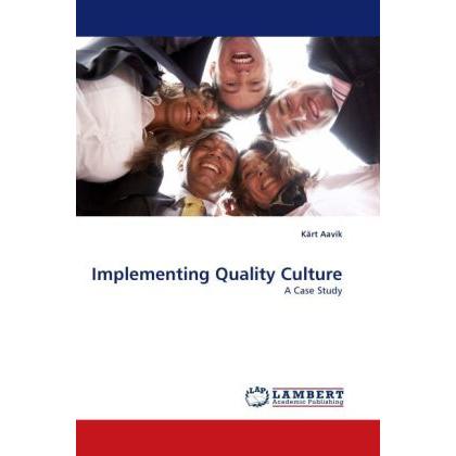 Implementing Quality Culture, Fachbücher