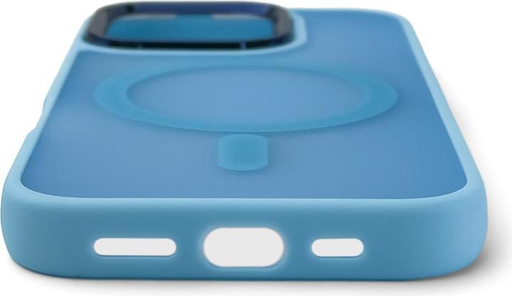 Actual product image Wozinsky Fashion Case with MagSafe for Samsung Galaxy S24 FE - Blue (Samsung Galaxy S24 FE)