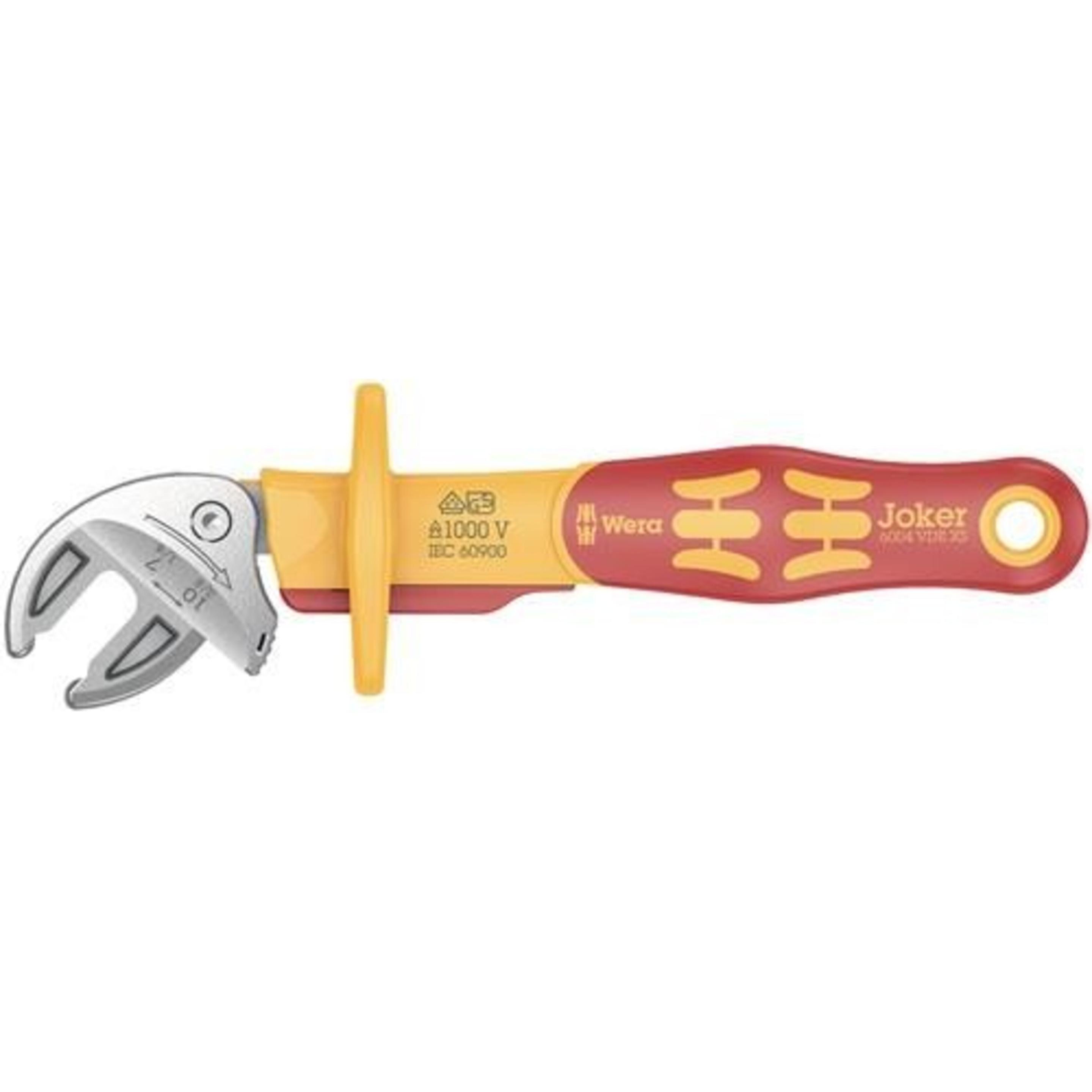 Wera, Schraubenschlüssel, 6004 Joker VDE L (17 mm, 18 mm, 19 mm, 16 mm)