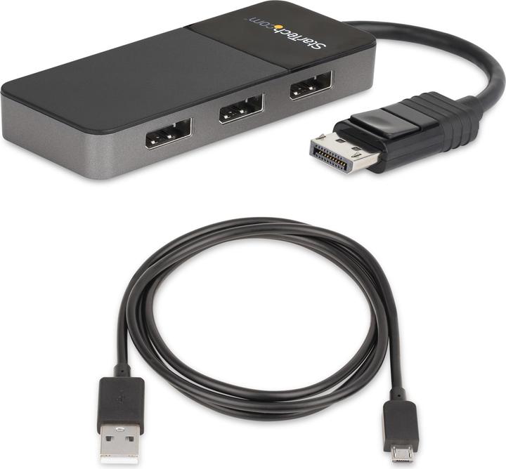 Image du produit StarTech Plate-forme portuaire DisplayPort 3 (USB-A, 3 ports)