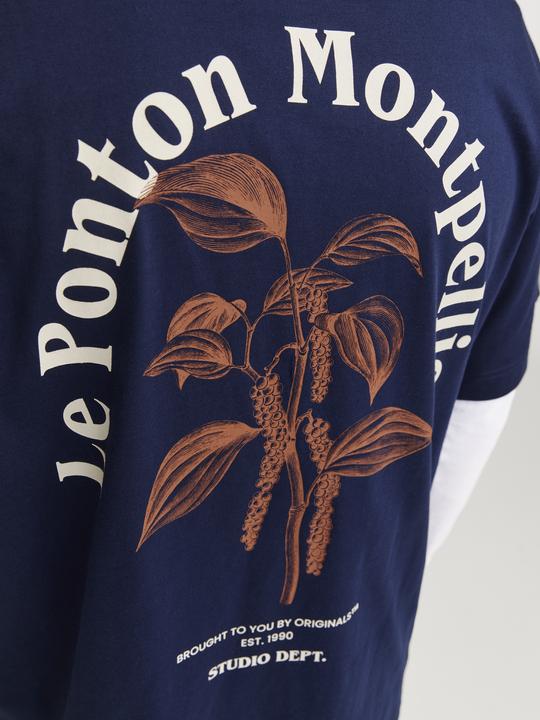 Actual product image Jack & Jones Jorparos Easter Sketch Tee Ss Crew N Ln (L)