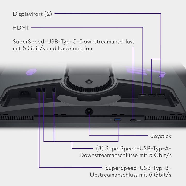 Image du produit Dell Alienware 27 AW2725DF (2560 x 1440 pixels, 26.70")