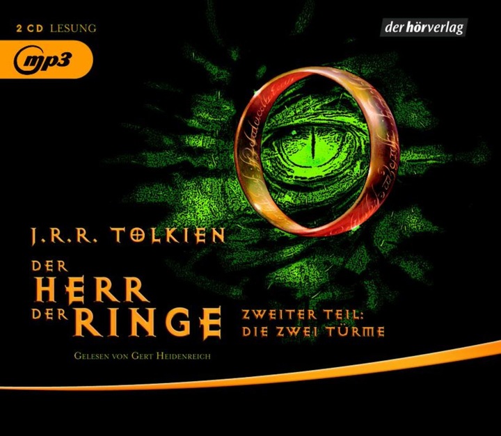 Produktbild Der Herr der Ringe. Zweiter Teil: Die zwei Türme (J. R. R. Tolkien, Deutsch)