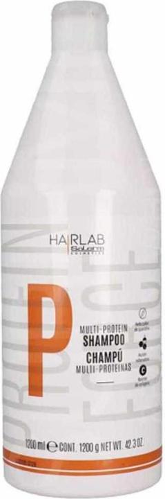 Produktbild Salerm Shampoo Hairlab Multi Protein 1,2 L (1200 ml, Flüssiges Shampoo)