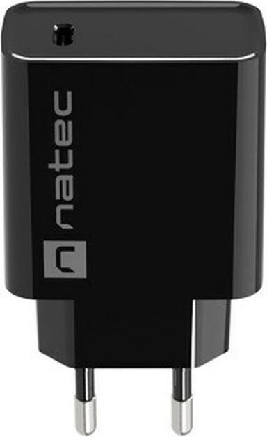 Produktbild Genesis Natec ładowarka Sieciowa Ribera USB-C 20w Power Delivery Czarna Nuc-2060 (20 W)
