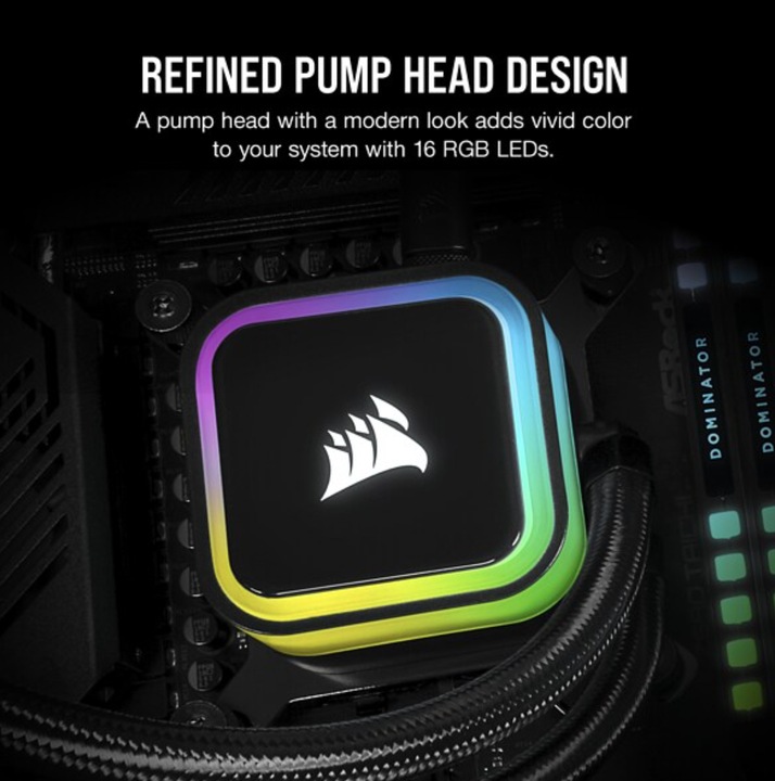 Produktbild Corsair WAK Cooling Hydro H115i iCUE Elite