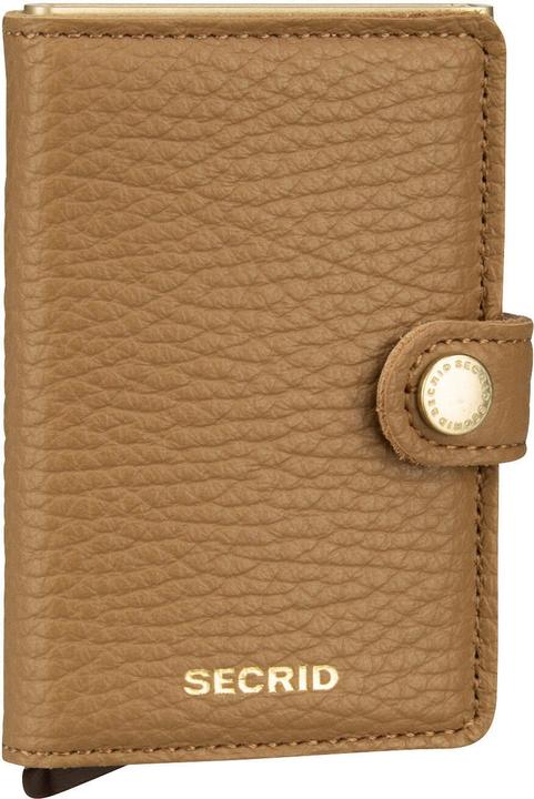 Actual product image Secrid Mini wallet PEBBLE MINI cappuccino