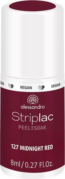 Alessandro Striplac Peel or Soak (127 Midnight Red, Farblack)