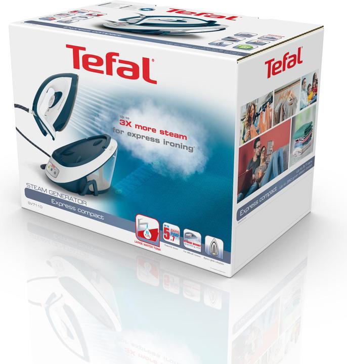 Produktbild Tefal Dampfgenerator 'Easy Compact' SV7110 (2600 W, 350 g/min)