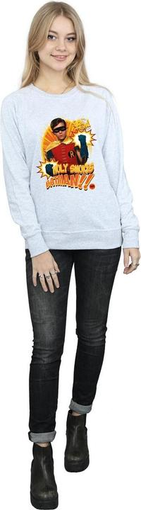 Actual product image Womens/Ladies Batman TV Series Holy Smokes Sweatshirt (XL)