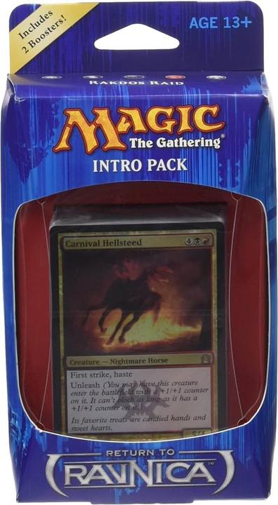 Actual product image Magic the Gathering Return to Ravnica Intro Pack - Izzet Ingenuity - - EN (English, Beginner Box)