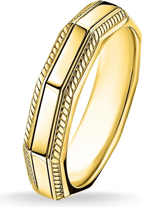 Produktbild Thomas Sabo Ring Eckig gold (52, 925 Silber)