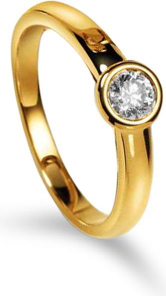 Actual product image Muau Solitaire (54, 750/18 K Gold)