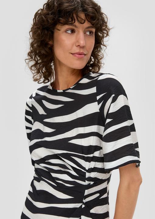 Produktbild S.Oliver Kleid Kleid mit Rundhalsausschnitt (38)