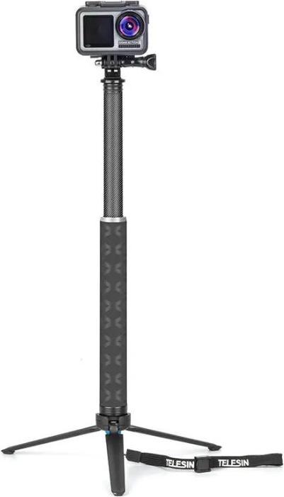 Actual product image Telesin Selfie stick GP-MNP-90T (Xiaomi yi, Various, DJI Osmo Action)