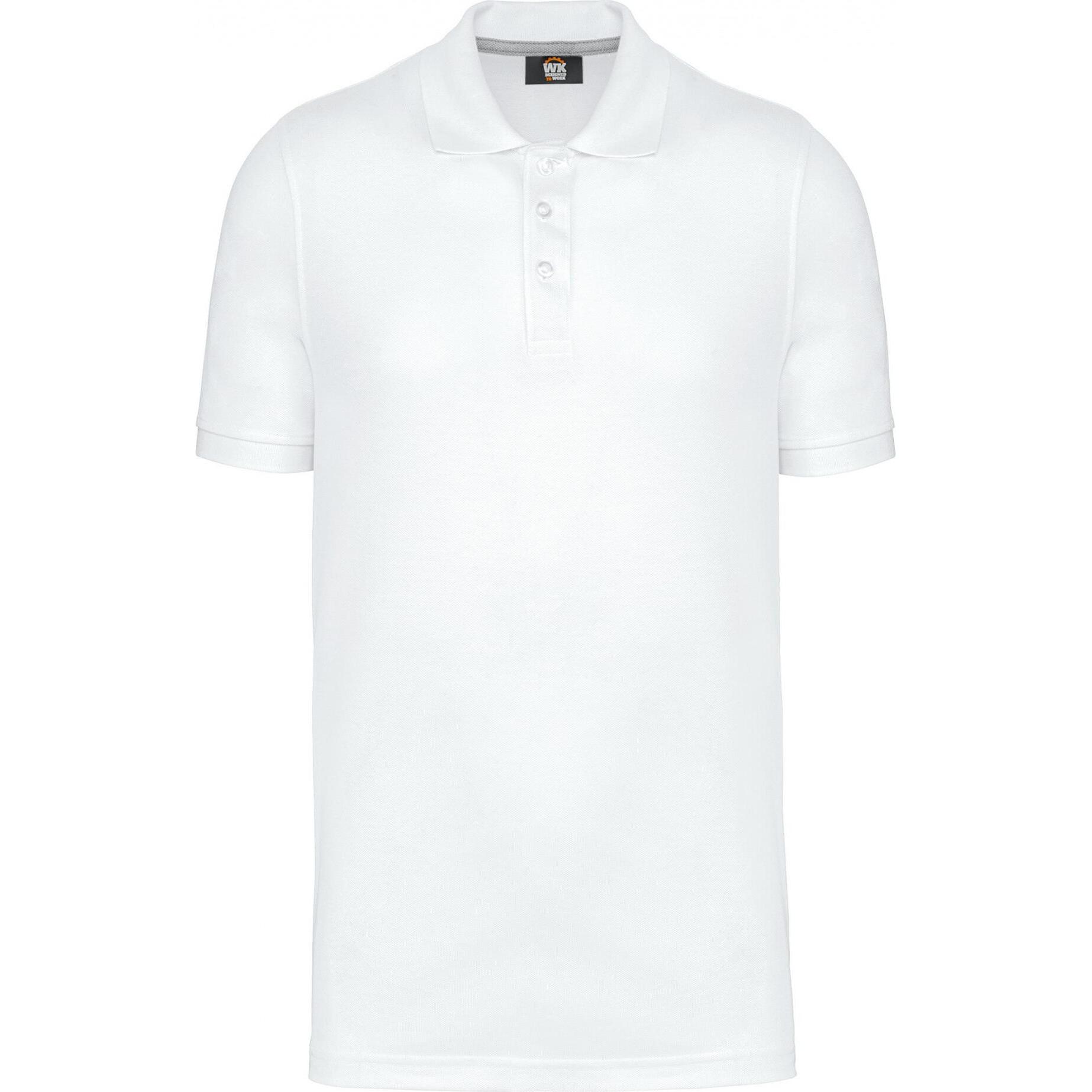 Kariban, Herren, Shirt, Ökologisch verantwortliches Polo-Shirt, Weiss, (3XL)