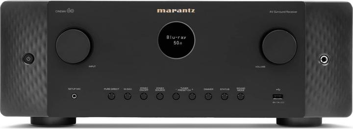 Marantz Cinema 60 7.2 AV receiver with 8K video *black* (7.2 channels, AM, FM)