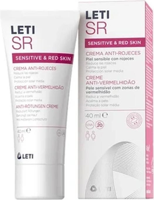 Actual product image Leti LETISR Anti-Redness Cream for Sensitive Skin, 40 ml Cream (40 ml, Day cream, SPF 20)