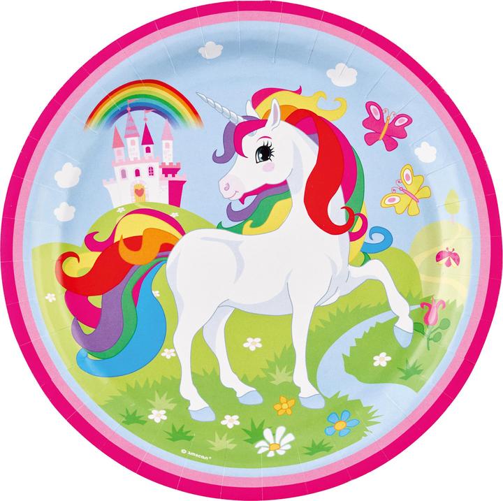 Amscan Licorne (8x)