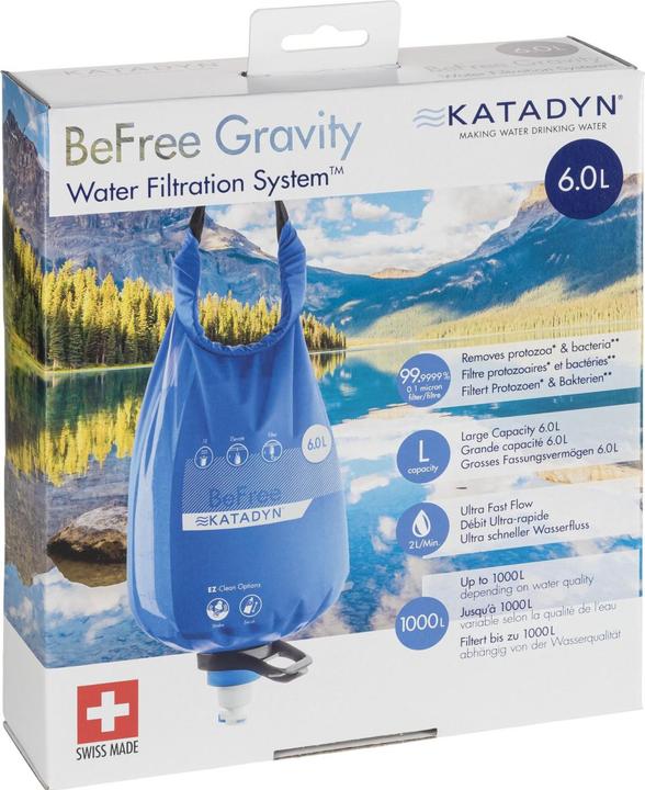 Actual product image Katadyn BeFree Gravity