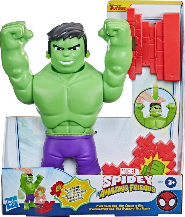Image du produit Hasbro Papillon-Power Hulk Jouet d'école maternelle, 25 cm de Hulk Actio