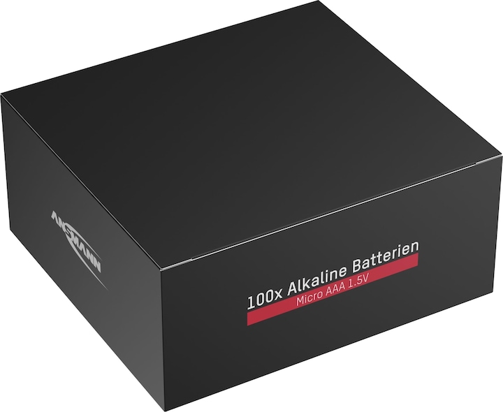 Actual product image Ansmann Alkaline Batterie (100 pcs., AAA, 540 mAh)