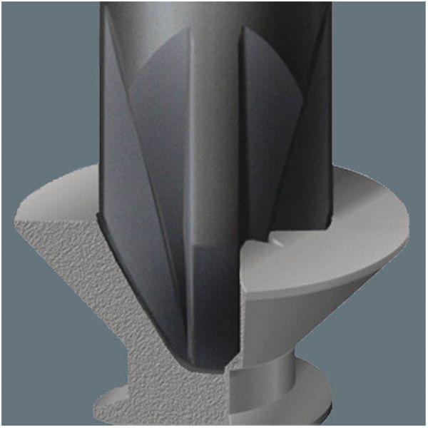 Image du produit Wera 2035/6 B Rack (Recouvrement cruciforme Phillipps (PH), Vis fendues)