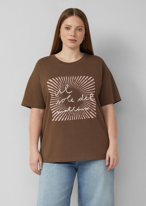 Produktbild s.Oliver Baumwollshirt mit Frontprint (54)