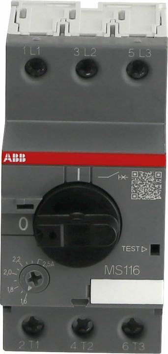 Image du produit ABB Disjoncteur-moteur MS116 - 2,5