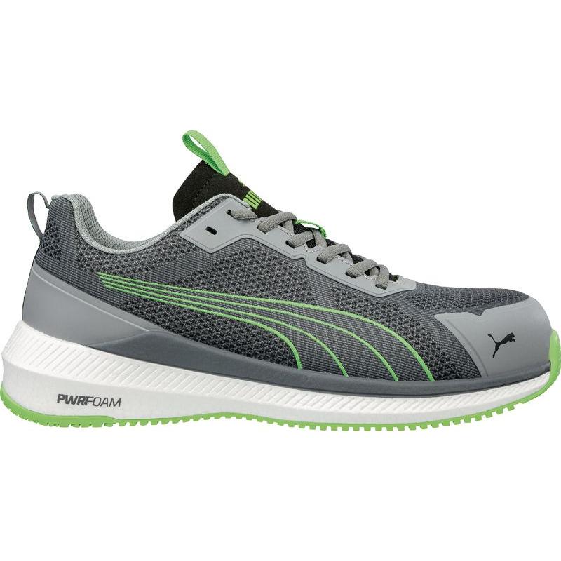 Thumbnail - Puma, Sicherheitsschuhe, S1PS Slide Grey/Green Low (46)