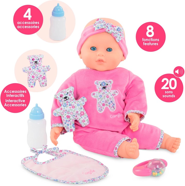 Actual product image Corolle Lucille interactive