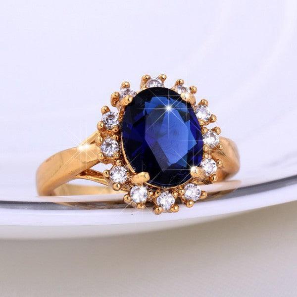 Produktbild Hermex Gold Ring RGP mit Zirkonia - Gold Gr. 56 (56)