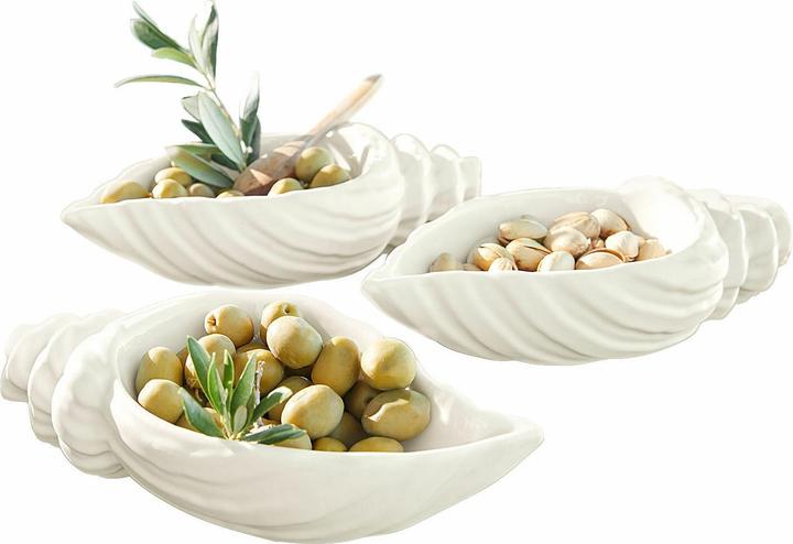 Actual product image Loberon Schale 3er Set Portavin weiss
