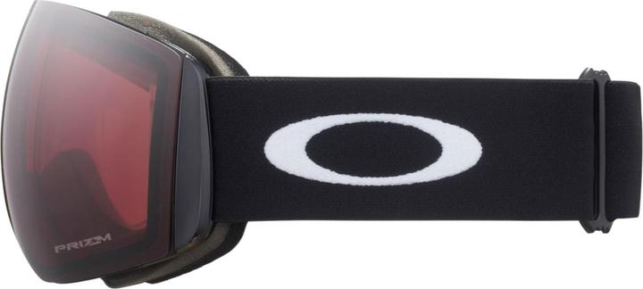 Actual product image Oakley Flight Deck L Matte Black with Prizm Garnet ski goggles